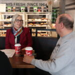 Minister Hajdu with Manitouwadge Mayor, Jim Moffet